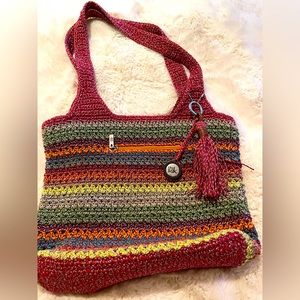 Crocheted The Sak shoulder bag